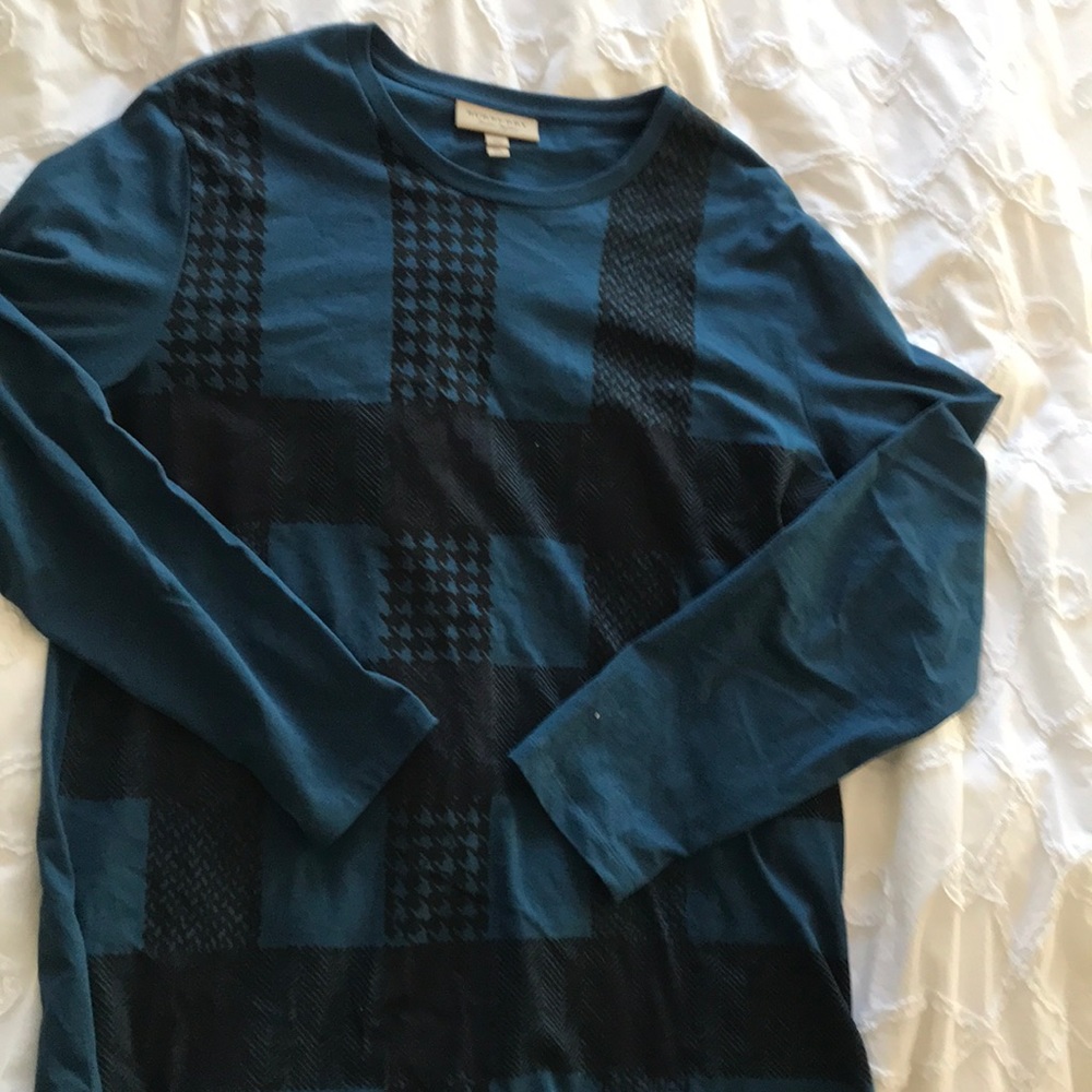 Burberry long sleeve shirt xxl